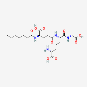 molecular formula C22H38N4O9 B1217349 FK-565 CAS No. 79335-75-4