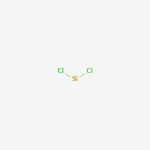 molecular formula Cl2H2Si<br>SiH2Cl B1217353 Dichlorosilylene CAS No. 4109-96-0