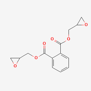 molecular formula C14H14O6 B1217355 Diglycidyl phthalate CAS No. 7195-45-1