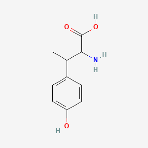 molecular formula C10H13NO3 B1217359 beta-Methyltyrosine 