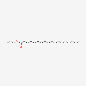molecular formula C21H42O2 B1217370 硬脂酸丙酯 CAS No. 3634-92-2
