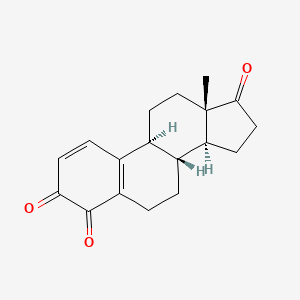 molecular formula C18H20O3 B1217409 3,4-Estrone quinone CAS No. 40551-34-6