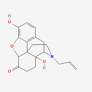 Morphinan-6-one, 4,5-epoxy-3,14-dihydroxy-17-(2-propenyl)-, (5alpha)-