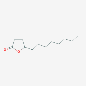 molecular formula C12H22O2 B1217428 gamma-Dodecalactone CAS No. 2305-05-7