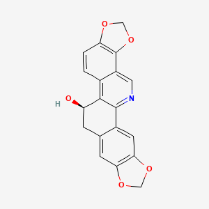 molecular formula C19H13NO5 B1217447 (+)-鲁筋 CAS No. 69735-28-0