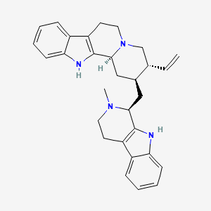 molecular formula C30H34N4 B1217448 Usambarine CAS No. 35226-29-0