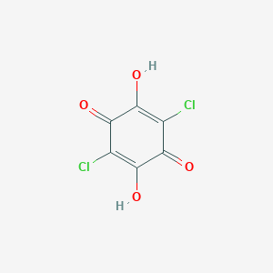molecular formula C6H2Cl2O4 B121745 Chloranilic acid CAS No. 87-88-7