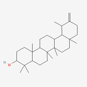 molecular formula C30H50O B1217463 Taraxasterin 