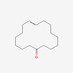 molecular formula C16H28O B1217467 8-环己十六烯-1-酮 CAS No. 3100-36-5