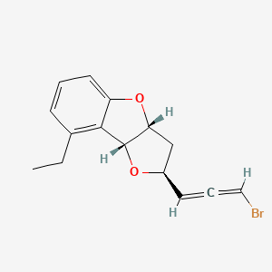 molecular formula C15H15BrO2 B1217472 Panacene CAS No. 66389-39-7