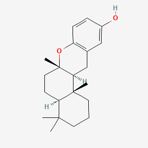 molecular formula C21H30O2 B1217479 Chromazonarol CAS No. 57291-88-0
