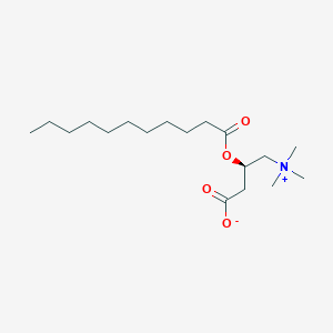 (3r)-4-(Trimethylammonio)-3-(undecanoyloxy)butanoate