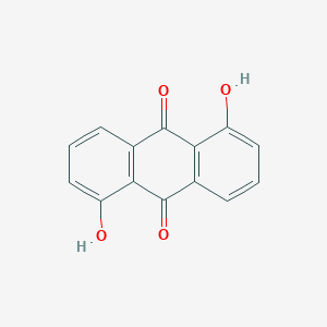 molecular formula C14H8O4 B121750 Anthrarufin CAS No. 117-12-4