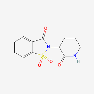 molecular formula C12H12N2O4S B1217519 Supidimide CAS No. 49785-74-2