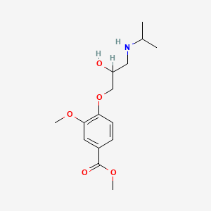 molecular formula C15H23NO5 B1217521 Vanilol CAS No. 78100-57-9