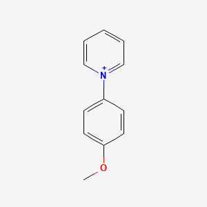 B1217523 1-(4-Methoxyphenyl)pyridinium CAS No. 42850-10-2
