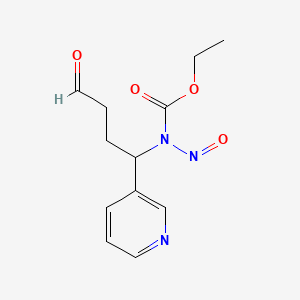 4-(Carbethoxynitrosamino)-4-(3-pyridyl)butanal