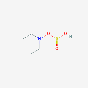 molecular formula C4H11NO3S B1217545 Diethylamine hydrogen sulfite CAS No. 71277-80-0