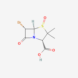 molecular formula C8H10BrNO4S B1217549 6-Bromopenicillanic acid S-sulfoxide CAS No. 79703-02-9