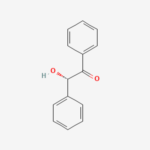 molecular formula C14H12O2 B1217577 (S)-benzoin CAS No. 5928-67-6