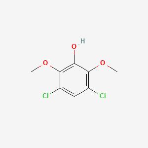 molecular formula C8H8Cl2O3 B1217591 3,5-Dichloro-2,6-dimethoxyphenol CAS No. 78782-46-4
