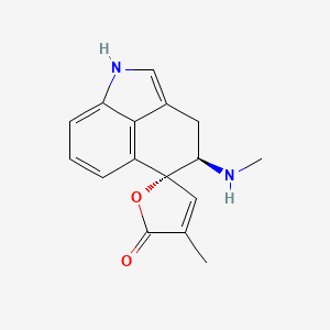 molecular formula C16H16N2O2 B1217603 Rugulovasine B CAS No. 26909-34-2