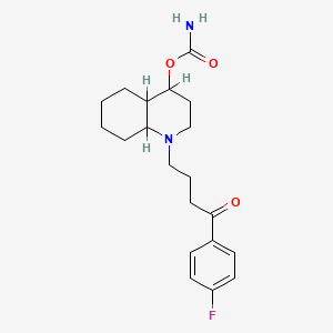 molecular formula C20H27FN2O3 B1217612 Cicarperone CAS No. 54063-29-5