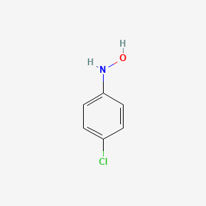 molecular formula C6H6ClNO B1217613 4-氯苯基羟胺 CAS No. 823-86-9