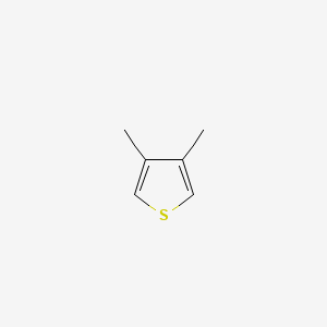 molecular formula C6H8S B1217622 3,4-Dimethylthiophene CAS No. 632-15-5