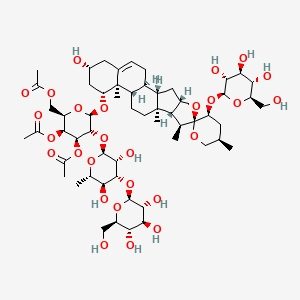 molecular formula C57H88O27 B1217654 Aculeoside B CAS No. 214056-88-9