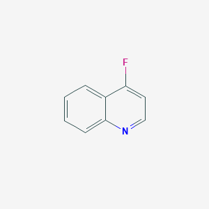 molecular formula C9H6FN B121766 4-Fluoroquinoline CAS No. 394-70-7