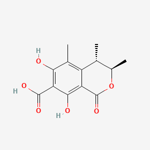 molecular formula C13H14O6 B1217665 Dihydrocitrinone CAS No. 65718-85-6