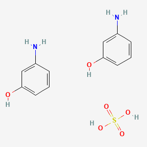 3-aminophenol;sulfuric acid