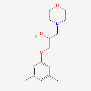 molecular formula C15H23NO3 B12176743 1-(3,5-Dimethylphenoxy)-3-morpholin-4-ylpropan-2-ol 