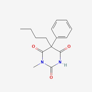 1-Methyl-5-phenyl-5-butylbarbituric acid