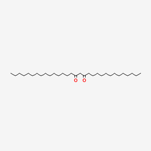 molecular formula C31H60O2 B1217690 Hentriacontane-14,16-dione CAS No. 24724-84-3
