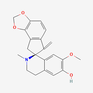molecular formula C21H21NO4 B1217694 Ochotensine 