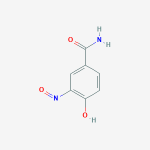 4-Hydroxy-3-nitrosobenzamide