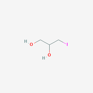molecular formula C3H7IO2 B121770 3-Iodopropane-1,2-diol CAS No. 554-10-9
