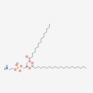 molecular formula C40H80NO8P B1217702 1-Pentadecanoyl-2-eicosanoyl-glycero-3-phosphoethanolamine 