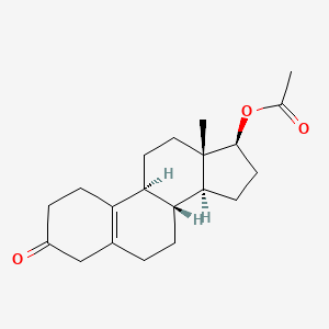 molecular formula C20H28O3 B1217711 17-(Acetyloxy)-,(17beta)-estr-5(10)-en-3-one CAS No. 19906-32-2