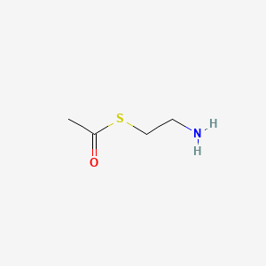 molecular formula C4H9NOS B1217747 S-acetylcysteamine CAS No. 6197-31-5