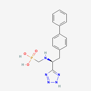 (S)-2-Biphenyl-4-yl-1-(1H-tetrazol-5-yl)ethylaminomethyl phosphonic acid