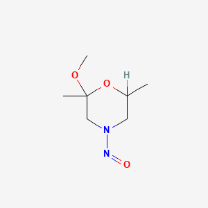 N-Nitroso-2-methoxy-2,6-dimethylmorpholine
