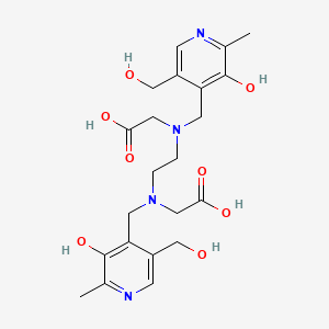 molecular formula C22H30N4O8 B1217807 PLED CAS No. 88969-06-6
