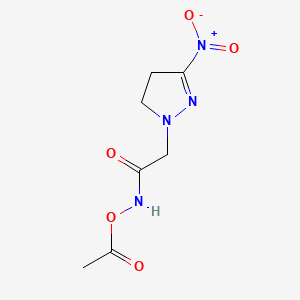 1-(O-Acetyl-acetohydroxamic acid)-3-nitropyrazole