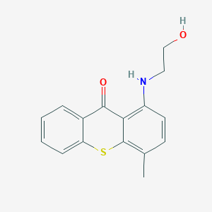 1-[(2-Hydroxyethyl)amino]-4-methyl-9h-thioxanthen-9-one