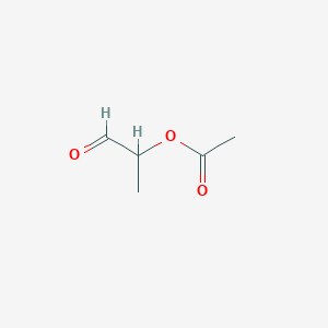 molecular formula C5H8O3 B1217831 2-Acetoxypropanal CAS No. 22094-23-1