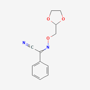 molecular formula C12H12N2O3 B1217833 Oxabetrinil CAS No. 74782-23-3