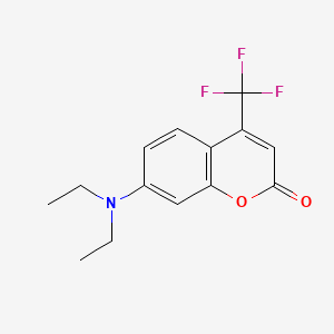 2H-1-Benzopyran-2-one, 7-(diethylamino)-4-(trifluoromethyl)-